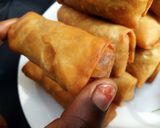 A picture of step 17 of Pastry spring rolls.