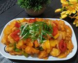 Foto langkah ke 8 dari resep Resep Ayam Koloke Ayam Asam  Pedas Manis Simple Dan Enak.