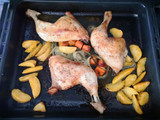 Pollo al horno