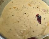 A picture of step 5 of Dahi kadhi without besan.