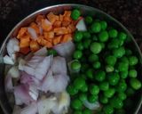 গ্রীন পিস পোলাও (Green peas pulao recipe in Bengali) রেসিপির ধাপ 2 ছবি