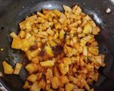 A picture of step 5 of Sago khichadi.