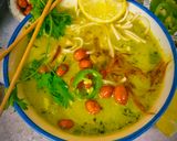 વેજ બર્મિશ ખાઉસ્વે (Veg Burmese Khow Suey Recipe In Gujarati) રેસીપી સ્ટેપ4ફોટો