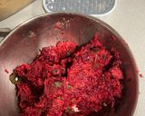 A picture of step 1 of Beetroot kebab.