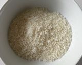 A picture of step 2 of Coconut Pecan Cake.