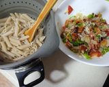 Foto del paso 7 de la receta Ensalada de pasta y bacalao