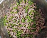 Zöldborsós tokány recept fázis 5 fotója