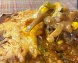 Hình bước làm 6 của món Làm gì với cà ri còn sót lại: "Cơm gratin" của người Nhật ("rice gratin with curry")