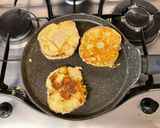 Foto del paso 5 de la receta: Pancakes de avena con manzana en rodajas