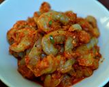 A picture of step 4 of Impatient Prawns.