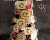Foto langkah ke 8 dari resep Roll Cake Tower.