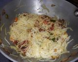 A picture of step 5 of Veg Vermicelli.