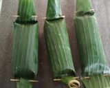Foto langkah ke 5 dari resep Nasi Bakar isi Ikan Tongkol sambalado.