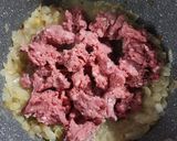 Foto del paso 2 de la receta: 🫑 Morrones rellenos 🫑 con arroz y carne picada 👉🏼 con cubierta crocante 🤤