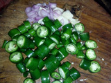 Oseng Mercon K2(kacang kikil)