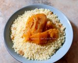 Une image de l'étape 7 de Couscous aux raisins secs et sauce rouge à la citrouille 🎃.