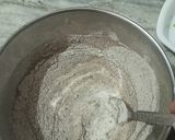 A picture of step 1 of Fast curry with singhare ka Atta.