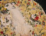 A picture of step 4 of Fettuccine Alfredo.