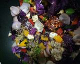 A picture of step 5 of Sauted veggies salad.