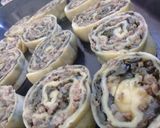 Foto del paso 4 de la receta: Rotolo gratinado