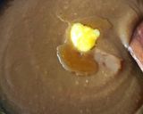 A picture of step 2 of Apple Banana Halwa.