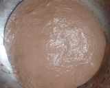 Foto langkah ke 5 dari resep Double Chocolate Sourdough Bread 80% (Oven Tangkring).