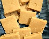 A picture of step 7 of Gud papdi.