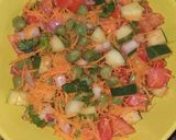 A picture of step 4 of Farrow giant peas salad.