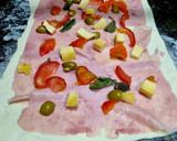 Foto del paso 2 de la receta: STROMBOLI CAPRESSE EXPRESS ❤️