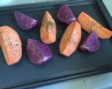 Foto langkah ke 4 dari resep Ubi Manis Panggang.