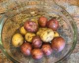 Roasted baby potatoes