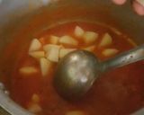A picture of step 5 of Macaroni tomato gravy.