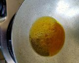 A picture of step 1 of Cabbage-Carrot Sambharo.