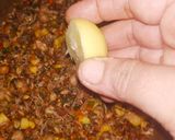 A picture of step 5 of Chinese fried Sprouts.