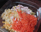 Foto del paso 3 de la receta: Ensalada de pasta completa con vinagreta de orégano
