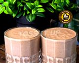 A picture of step 2 of Fruit And Nuts Chocolate Smoothie.
