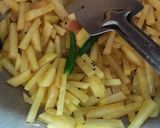A picture of step 1 of Potato onion fry.