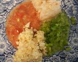 A picture of step 2 of Tamal en cazuela.