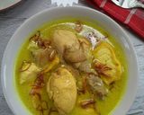 Foto langkah ke 5 dari resep Opor ayam & tahu bumbu kuning (#Bandung_recookConySeptiani).