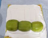 Foto langkah ke 9 dari resep Kiwi SwissRoll Cake.