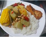 Foto langkah ke 7 dari resep Sayur Asem + Ikan Asin Sederhana Dan Enak.