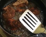 A picture of step 5 of Lebanese rice and southern fried chicken.