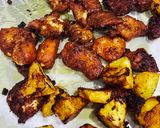 صورة لخطوة 2 من وصفة تندوري قطع دجاج بقاع القدر Tandoori Chicken👌