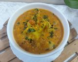 A picture of step 5 of Mix dal lauki.