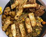 Chilli paneer sizzler recipe step 6 photo