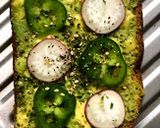 A picture of step 6 of Avocado Toast.