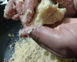 A picture of step 2 of Sesame khoya ladoo.
