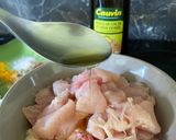 Une image de l'étape 9 de 57• 🥙 Fricassé au poulet revisité (au four) Julienne de légumes 🍗.