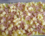 Foto del paso 3 de la receta: Arroz al horno con crema, jamón y queso