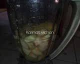 A picture of step 2 of Guava juice.